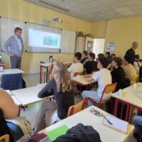 ERASMUS+ : VENUE AU LYCÉE DE M. ANDERBERG, EXPERT SUÉDOIS EN DÉCARBONATION